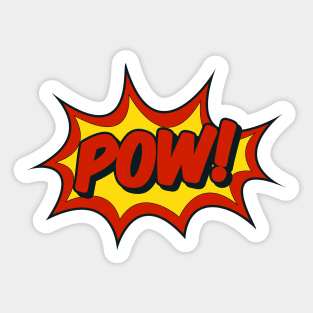 Pow! Comic Effect Sticker